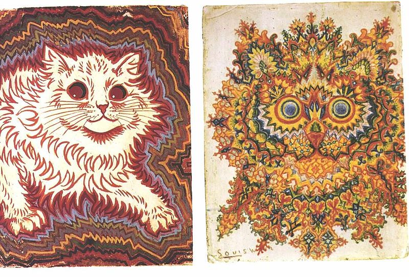 800px-Louis_Wain_-_Katzen2