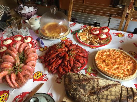 crayfish party table kräftskiva